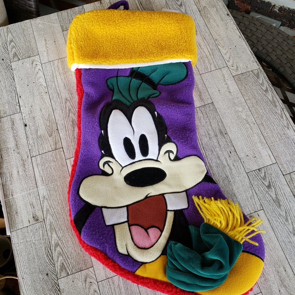 Vintage Disney Plush Stocking
